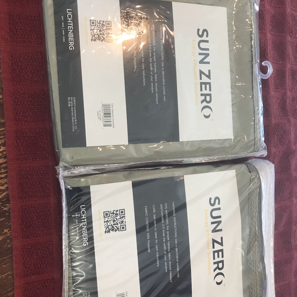 Sun Zero window valances.